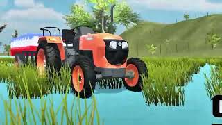 4x4 massey Ferguson tractor trolley video and tractor simulator 