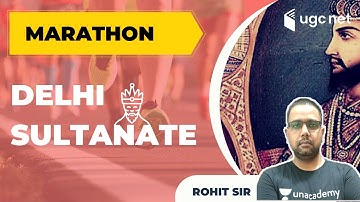 NTA UGC NET 2021 | History by Rohit Chaudhary | Marathon Session | Delhi Sultanate