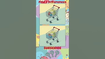 Can You Find the 3 Differences? #285