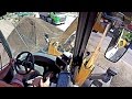 Loader Liebherr 566 - cab view