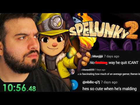 I Tried To Speedrun Spelunky 2 BUT I have never played it