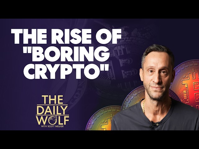 Is Crypto is becoming boring finance?