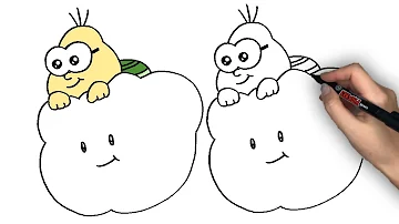 スーパーマリオのジュゲムの描き方 How To Draw A Lakitu 1 Mp3