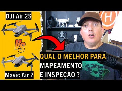 Vídeo: O mavic air 2 pode fazer fotogrametria?