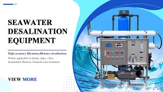 200LPH Seawater Desalination Machine Unveiled! 🌊💧