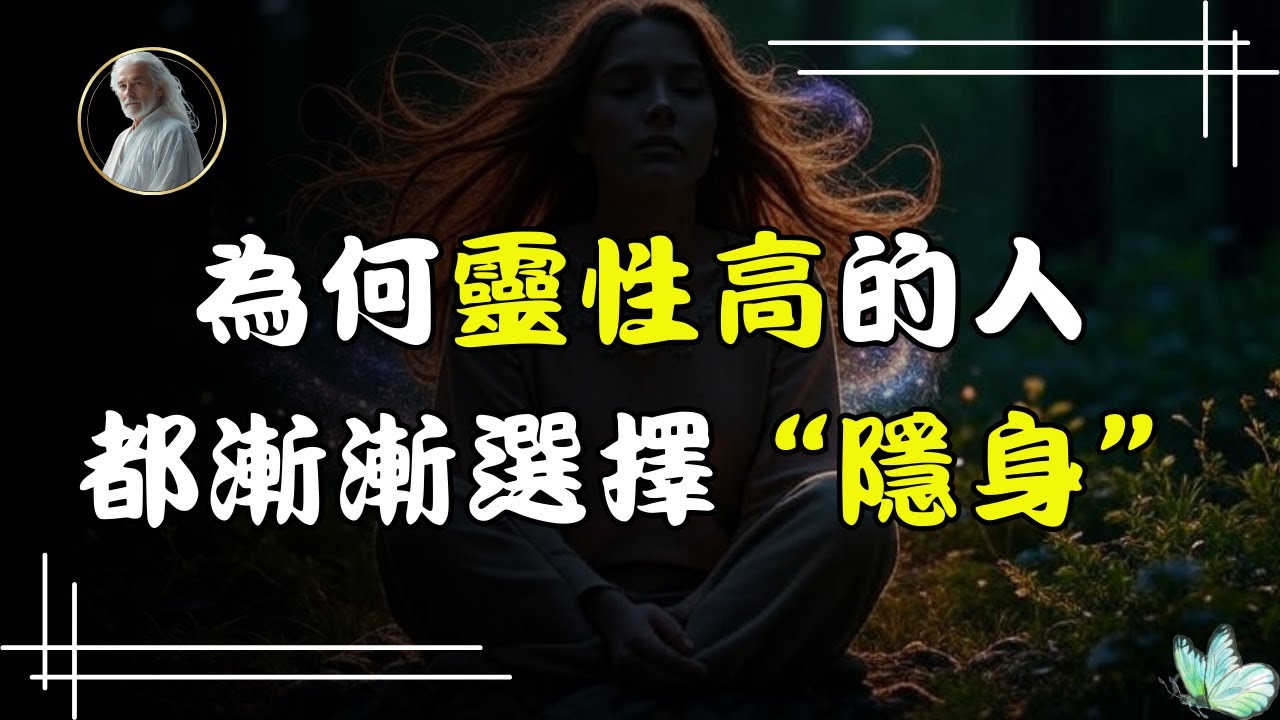 靈性覺醒者為何選擇「隱身」？當你的靈魂開始「排斥」人群：這是你頻率提昇的必經之路！