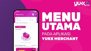 YUKK Merchant Application Main Menu screenshot 1