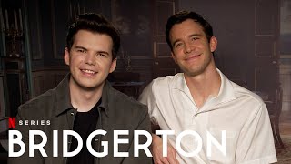 BRIDGERTON stars Luke Newton & Luke Thompson Reveal a Secret