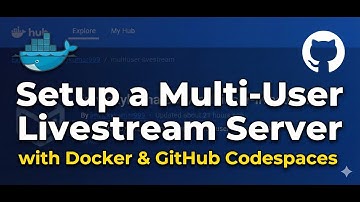 Setup a Multi-User Livestream Server with Docker & GitHub Codespaces 🐳 #imvickykumar999 #dockerimage