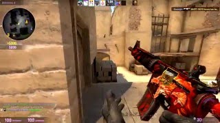 CSGO 4K Mirage M4A4 Howl!