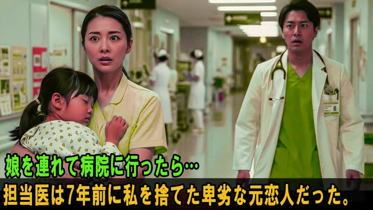 娘を連れて病院に行ったら… 担当医は7年前に私を捨てた卑劣な元恋人だった。#感動実話 #AIストーリー