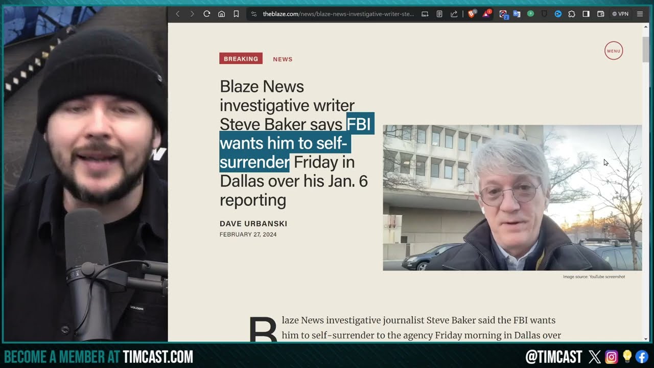 Biden Admin Orders SURRENDER Of Journalist For EXPLOSING J6 LIES, Biden Goes FULL PUTIN