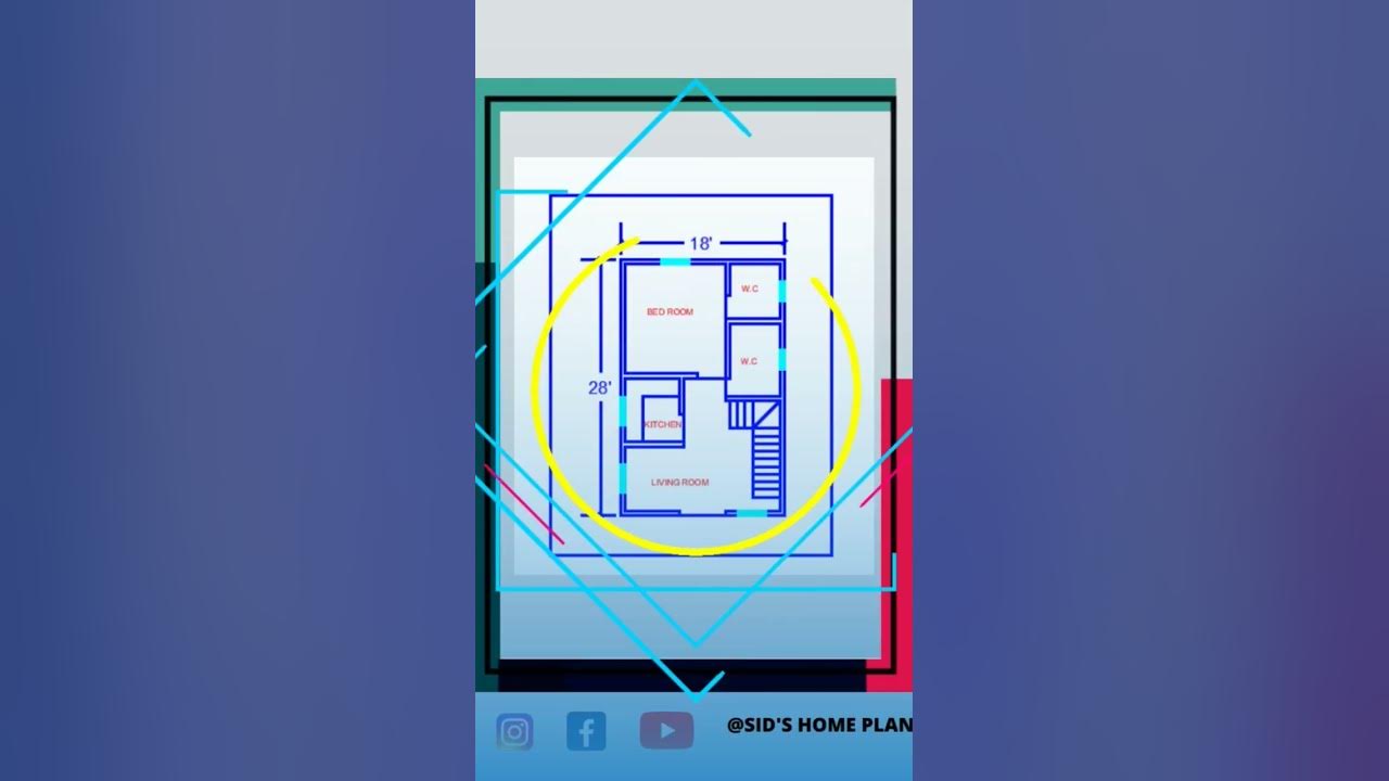 18x28-house-plan-house-shorts-short-shortvideo-shortsvideo-shortsfeed-design-modern