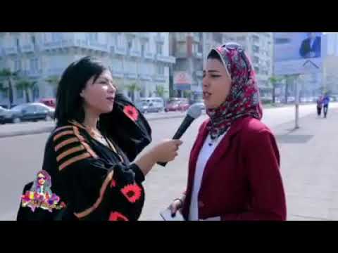 مذيعه الشارع ساره فواد تحرج فتاه