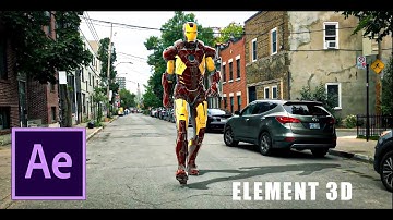 IRON MAN # ELEMENT 3D # AFTER EFFECT # VFX