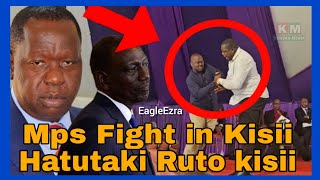 Mps fights in Kisii after Mp kibagendi Called Ruto a liar and Ruto WANTAM in Funeral.Matiang'i happy