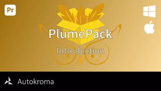 PlumePack for Premiere Pro Tutorial