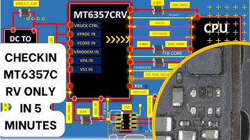 🔥ALL MTK MOBILE PM 6357CRV DEAD CHECKING AND BOOT SEQUENCE EXPLAIN IN LIVE MOBILE