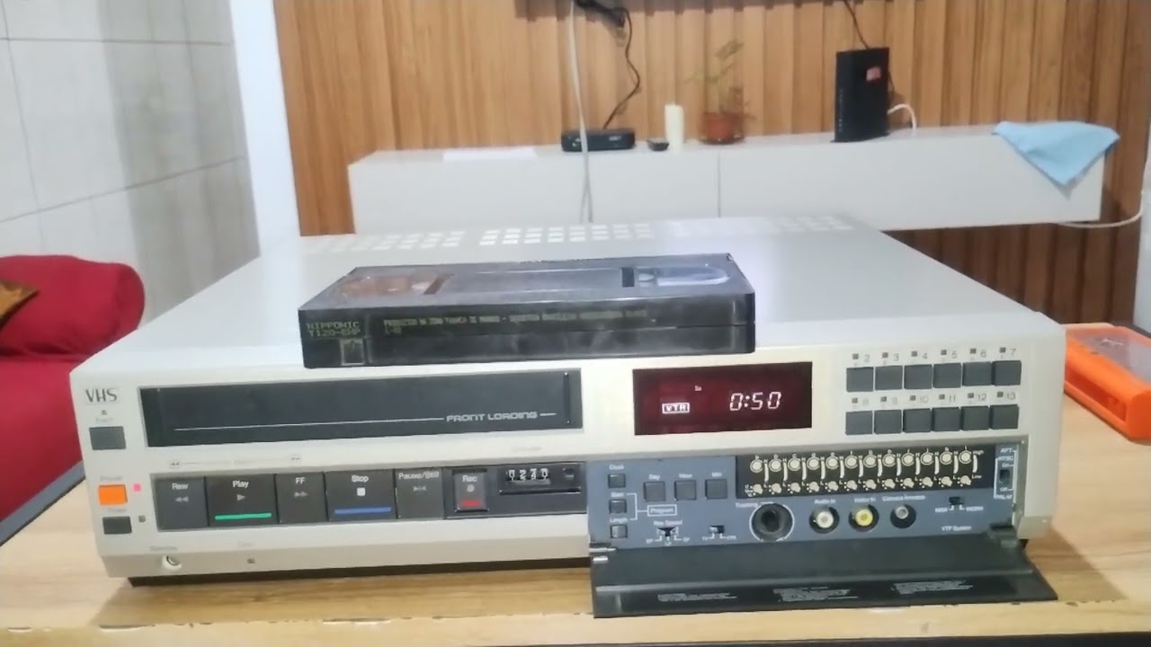 VENDA!!! VÍDEO CASSETE SHARP VC4040B (1982) FUNCIONANDO NO ESTADO