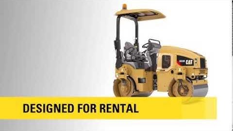 Designed For Rental - Cat® B-Series Utility Compactors