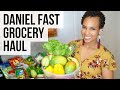 Daniel Fast Grocery Haul & Meal Ideas