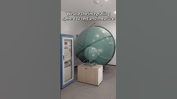 How to use Integrating Sphere test the lamp. #lightingmanufacturer #ledlighting#producttest