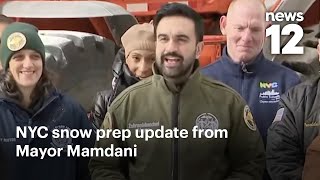 Mamdani: NYC is ‘prepared for every possible amount of snow’ | News 12