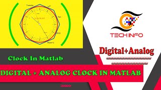 Digital and Analog clock Designing In Matlab || MRH Tech Info screenshot 4