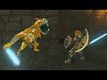 Gold Bokoblin Picks up The Fully Powered Master Sword - Zelda Breath of the Wild