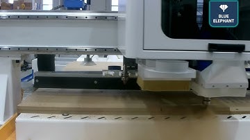 Test video for our Mongolian customer who ordered our 2128 ATC nesting machine