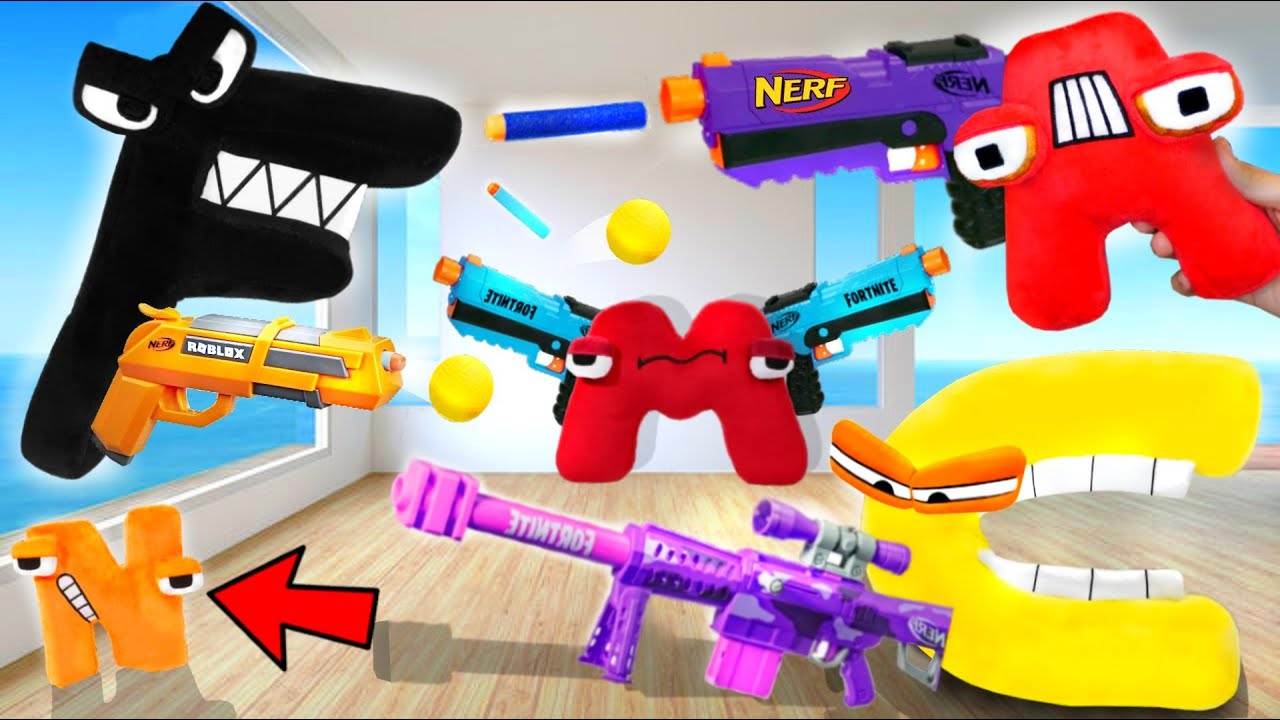 Alphabet Lore (Nerf War)'s Banner