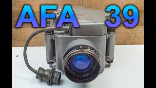 AFA-39. Shutter operating. The lens Uran 27, F 1:2.5/100mm.