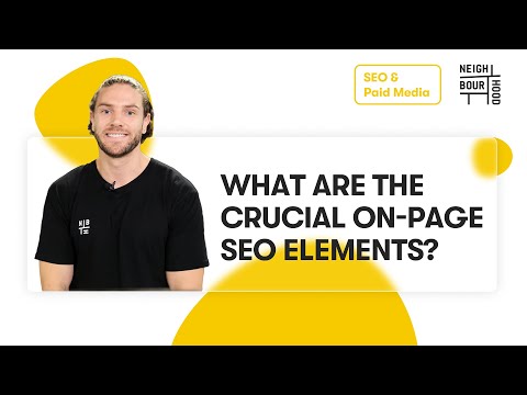 What are the Crucial On-page SEO Elements?