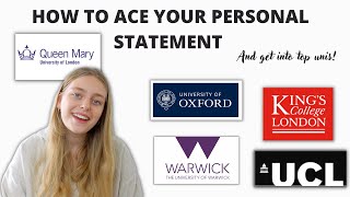 How To Ace Your Personal Statement - The Tips No One Tells You About