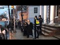 Jersey City Police Talk To Kids In Jersey City Cheider After Shooting