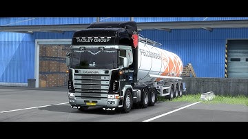 SCANIA 4 Series (DSC14-144 V8 engine) - HUNGARY POV driving 2K60