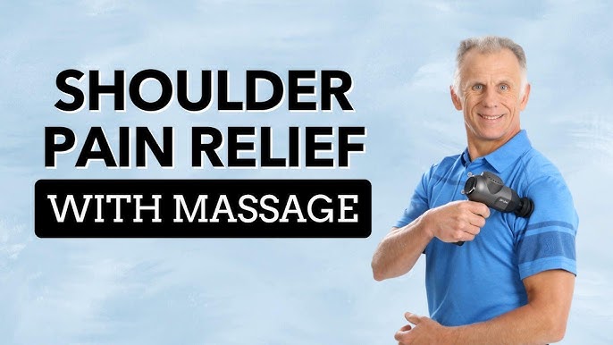 💪 USE THE MASSAGE GUN FOR FROZEN SHOULDER ​ ⠀⠀⠀⠀⠀⠀⠀⠀⠀⠀⠀⠀ ​ ⠀⠀⠀⠀⠀⠀⠀⠀⠀⠀⠀⠀  ​👉 The muscles on your shoulders are usually guarded, and so we will need  to use, By Got ROM