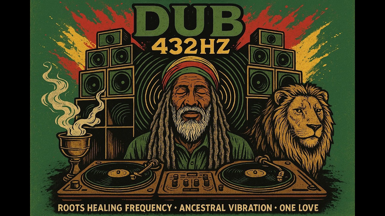 DUB REGGAE 432 Hz – Spiritual Roots Dub Vibration | One Love