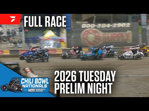 FULL RACE: 2026 Chili Bowl Nationals | Tuesday Preliminary Night