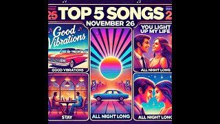 Top 5 Songs on This Day in History – November 26