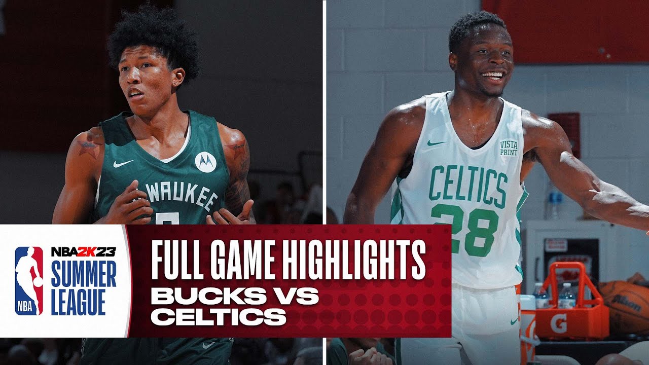 BUCKS vs CELTICS | NBA SUMMER LEAGUE | FULL GAME HIGHLIGHTS