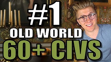 Civilization 5: 60+ Civ OLD WORLD Brave New World Gameplay [Civ 5 AI Only Mods] - Part 1