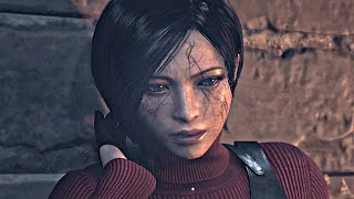 RE4 Remake Separate Ways DLC - All Cutscenes Full Movie (2023) 4K 60FPS PS5