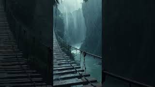 Gentle Jungle River Rain &amp; Thunder for Deep Sleep 🌧️