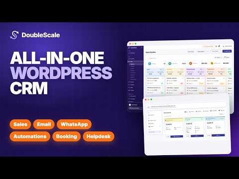 All-in-One WordPress CRM Plugin (Modular) | DoubleScale