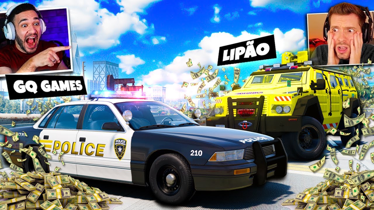 EVITEI o MAIOR ROUBO a BANCO do BeamNG.drive Multiplayer