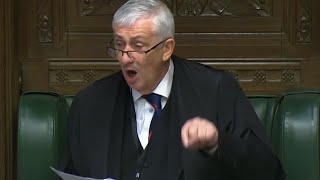 ‘I want respect!’ Speaker rages at Health Secretary's Covid update Update