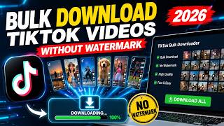 How To Bulk Download TikTok Videos Without Watermark in 2026 | MKT Viral screenshot 4