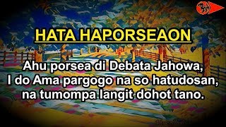 Hata Haporseaon - Pengakuan Iman Rasuli 'Bahasa Batak' (HKBP)