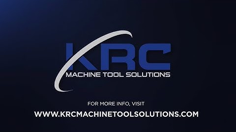 KRC Machine Tool Solutions Machine Tool Laser Calibration Solutions
